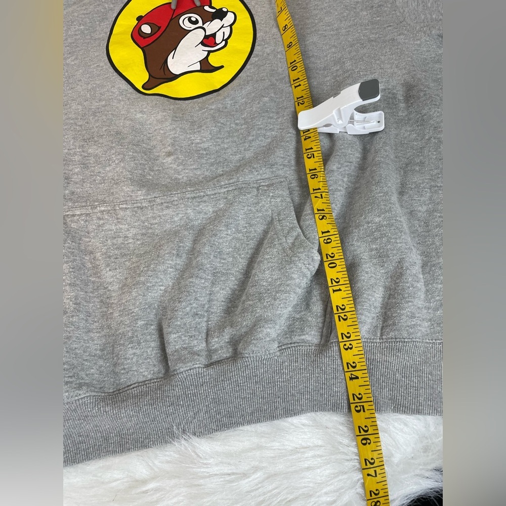 Bucees Gray Hoodie with Beaver Logo XL - Picture 8 of 10